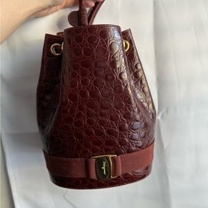 Salvatore Ferragamo Vera Leather Backpack!